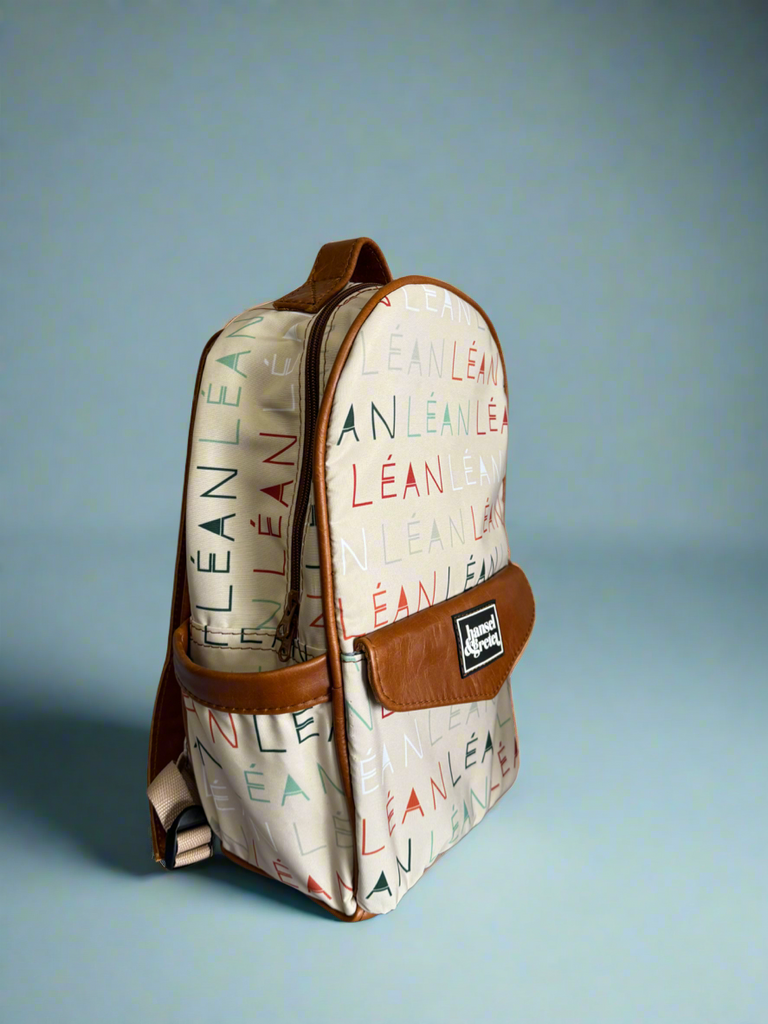 H G Kids Backpack Character personalised Combo Boys hyena boy