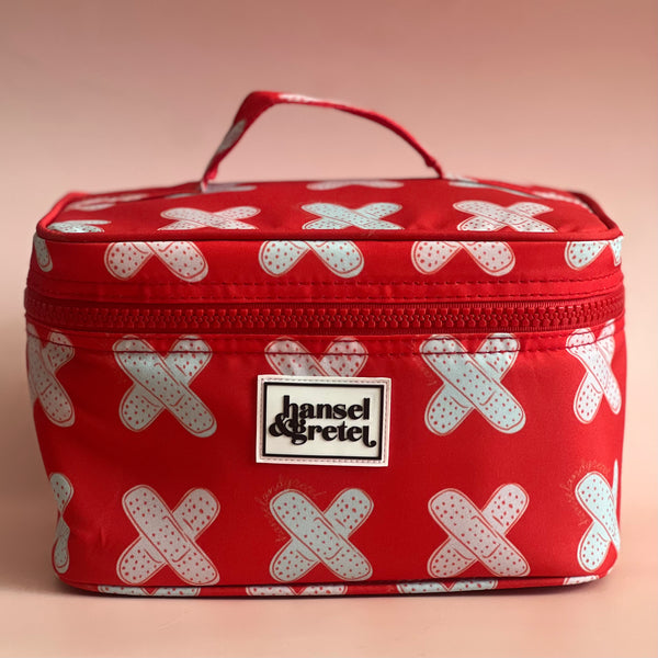 Single Retro print chunky medical bag